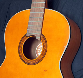 guitar before fixing