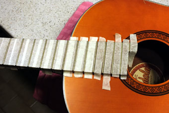 doing fret work