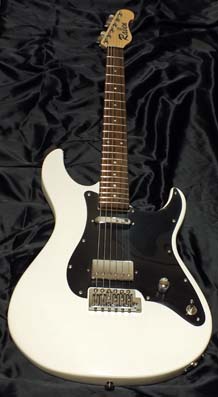 finished guitar