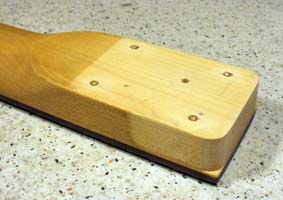 finished neck