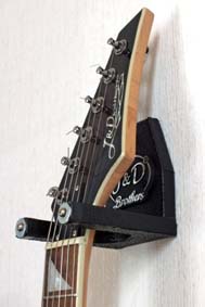 hanger with a guitar